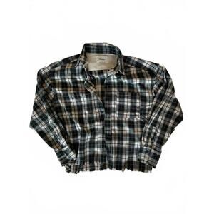 Bound2 Flannel Button Up Shirt Size XL